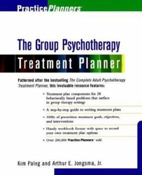 Paperback The Group Therapy Treatment Planner Book