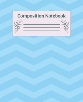 Paperback Composition Notebook: Wide Ruled Notebooks Paper - Composition Notebook (Diary, Journal) 7.5x9.25in 110 Pages Wide Ruled Notebooks Paper Book
