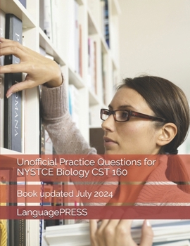 Paperback Unofficial Practice Questions for NYSTCE Biology CST 160 Book