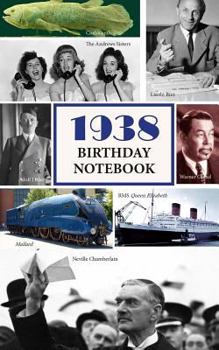 Paperback 1938 Birthday Notebook: A Great Alternative to a Card Book