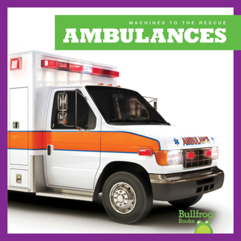 Library Binding Ambulances Book