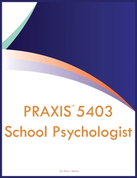 Paperback PRAXIS 5403 School Psychologist Book