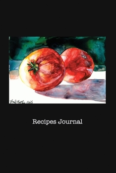 Paperback Recipes Journal: 2 Red Tomatoes Book