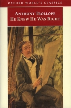 Paperback He Knew He Was Right (Oxford World's Classics) Book