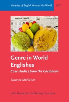 Hardcover Genre in World Englishes (Varieties of English Around the World) Book