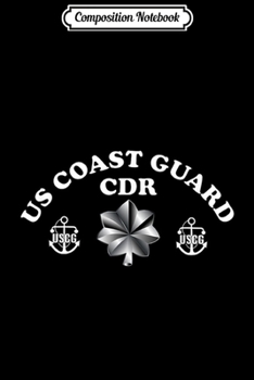 Paperback Composition Notebook: Coast Guard Captain Insignia Journal/Notebook Blank Lined Ruled 6x9 100 Pages Book