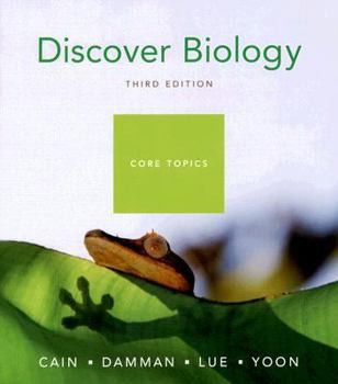 Paperback Discover Biology, Core Topics Book