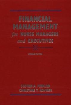 Hardcover Financial Management for Nurse Managers and Executives Book