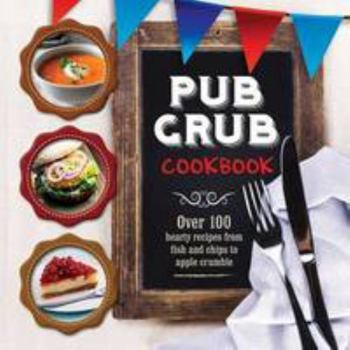 Hardcover Pub Grub Cookbook Culinary Delights Book
