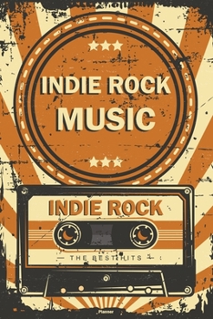 Indie Rock Music Planner: Retro Vintage Indie Rock Music Cassette Calendar 2020 - 6 x 9 inch 120 pages gift