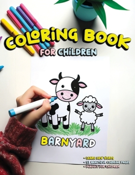 Paperback Barnyard - High quality Coloring Book for children Book