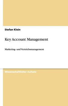 Paperback Key Account Management: Marketing- und Vertriebsmanagement [German] Book
