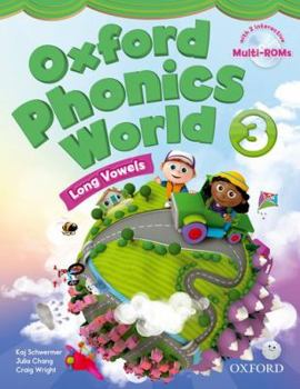 Hardcover Oxford Phonics World: 3: Student Book with Multirom Book