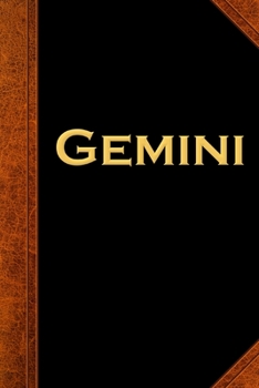2020 Daily Planner Gemini Zodiac Horoscope Vintage 388 Pages: 2020 Planners Calendars Organizers Datebooks Appointment Books Agendas