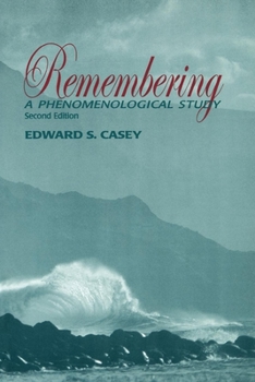 Paperback Remembering: A Phenomenological Study Book