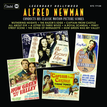 Music - CD Alfred Newman   Legendary Hollywood: Alf Book