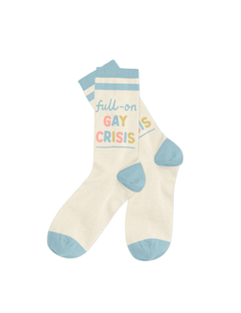 Heartstopper: Full-On Gay Crisis Socks - Large