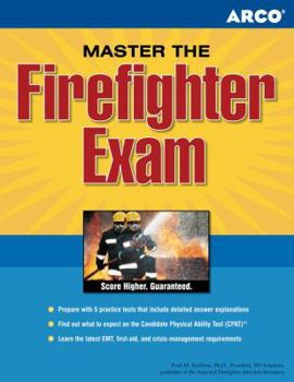 Paperback Peterson's Master the Firefighter Exam Book