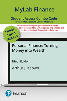 MyLab Finance with Pearson eText -- Combo Access Card -- for Personal Finance