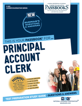 Paperback Principal Account Clerk (C-655): Passbooks Study Guide Volume 655 Book