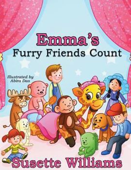 Paperback Emma's Furry Friends Count Book