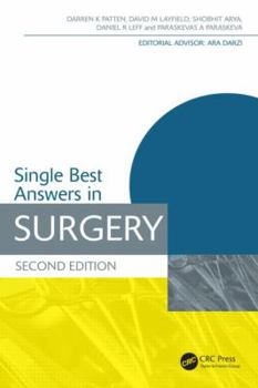 Paperback Single Best Answers in Surgery Book