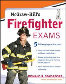 Paperback McGraw-Hill's Firefighter Exams Book