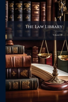Paperback The Law Library; Volume 20 Book
