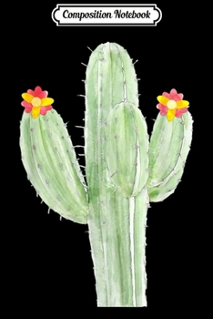 Composition Notebook: Cactus Art Cute Desert Art Women's  Journal/Notebook Blank Lined Ruled 6x9 100 Pages