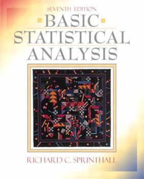 Hardcover Basic Statistical Analysis Book
