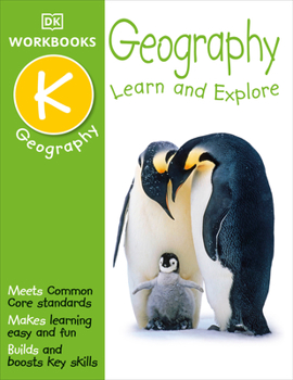 Paperback DK Workbooks: Geography, Kindergarten: Learn and Explore Book