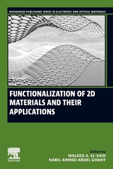 Paperback Functionalization of 2D Materials and Their Applications Book