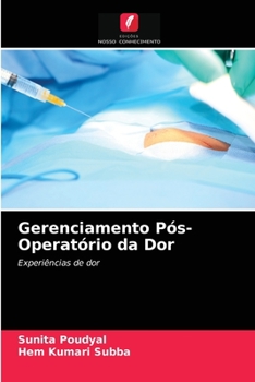 Paperback Gerenciamento Pós-Operatório da Dor [Portuguese] Book