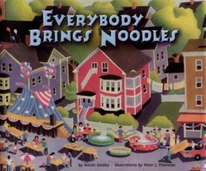 Library Binding Everybody Brings Noodles Book