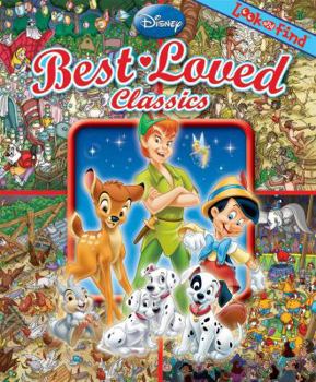 Hardcover Look and Find: Disney Classics Book