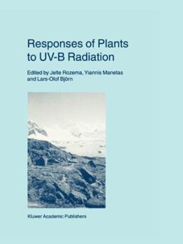 Paperback Responses of Plants to Uv-B Radiation Book