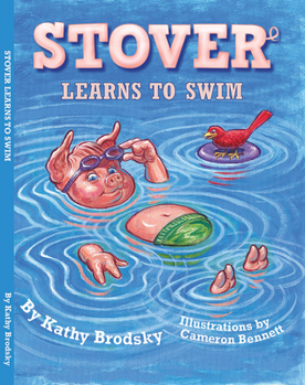 Hardcover Stover Learns to Swim Book