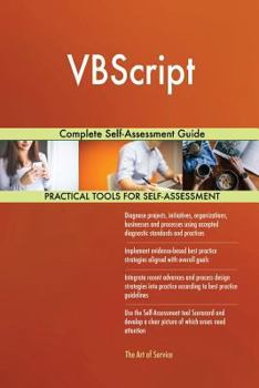 Paperback VBScript Complete Self-Assessment Guide Book