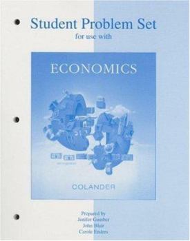 Paperback Student Problem Set for Use with Economics Book