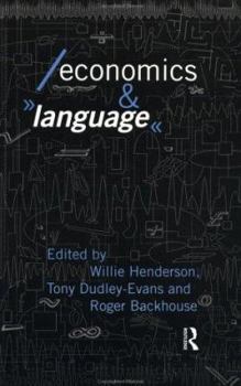 Paperback Economics and Language Book