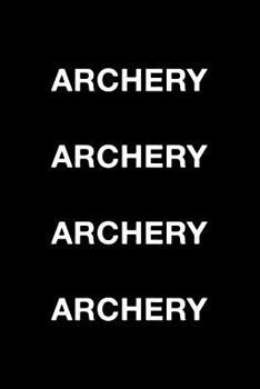 Paperback Archery Archery Book