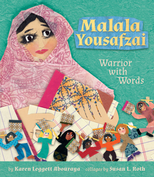 Hardcover Malala Yousafzai: Warrior with Words Book