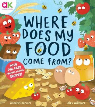 Hardcover Where Does My Food Come From?: The story of how your favourite food is made Book