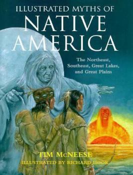 Hardcover Illustrated Myths of Native America Book
