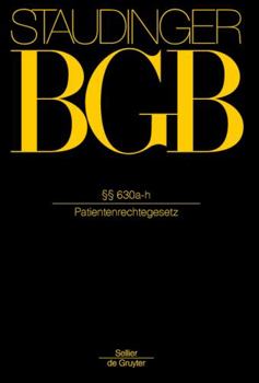 Hardcover §§ 630a-630h: (Behandlungsvertrag) (German Edition) [German] Book
