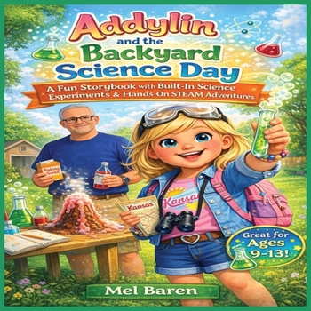 Addylin and the Backyard Science Day: A Fun Backyard Science Adventure for Kids Ages 9–13 | Easy Experiments with Step-by-Step Instructions, Real ... with Papa John | 8.5 x 8.5 | 41 Pages