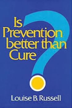 Paperback Is Prevention Better than Cure? Book