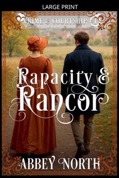 Paperback Rapacity & Rancor [Large Print] Book