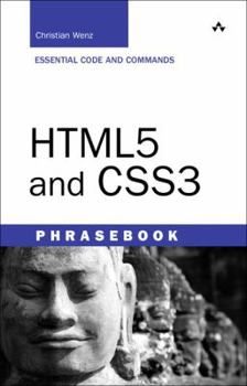 Paperback Html5 and Css3 Developer's Phrasebook Book