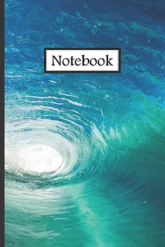 Paperback Notebook: Wave Book